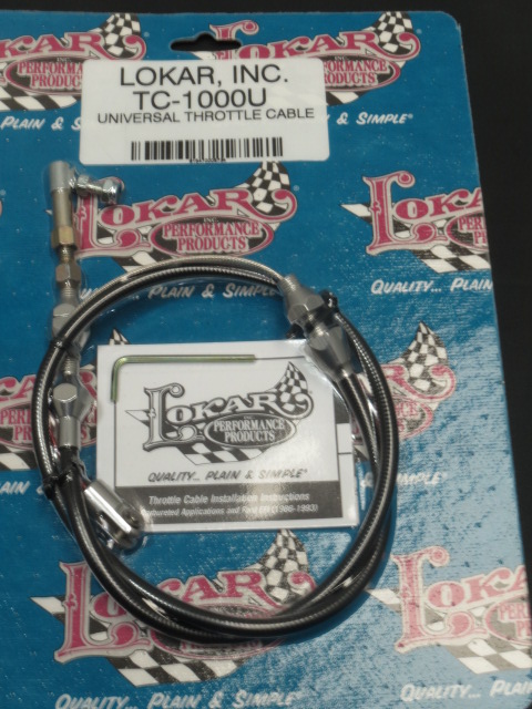 (image for) #TC-1000U UNIVERSAL THROTTLE CABLE 24"